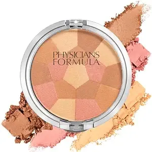 Physicians Formula Powder Palette Multi-Colored Blush, Silky Smooth Formula, Hypoallergenic, Blends Easily Without Irritation – Blushing Peach