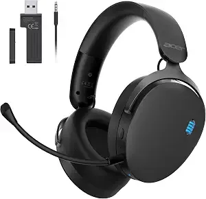 Acer Wireless Gaming Headset With Aluminum Frame For ps5, Pc, Switch -Black
