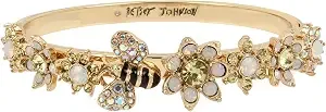 Betsey Johnson Womens Motif Bangle Bracelet