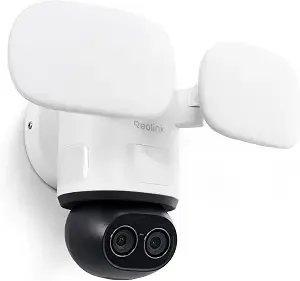 Reolink Trackflex Floodlight Wifi, 4k 360° Ptz Dual-Lens Floodlight Camera