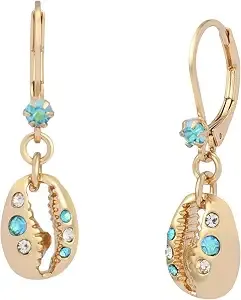 Betsey Johnson Jewelry Women'S Shell Drop Earrings