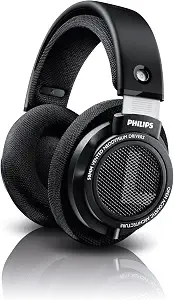 Philips Audio shp9500 Hifi Precision Stereo Over-Ear Headphones (Black)