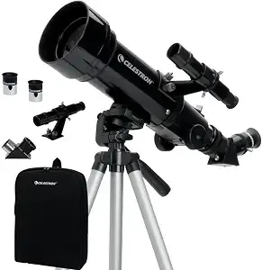 Celestron Travel Scope 70mm Beginner Portable Telescope With Backpack