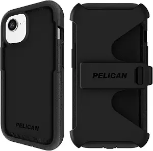 Pelican Voyager Iphone 17e/16e/15/14/13 Case - Magsafe Phone Case - Black
