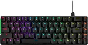Asus Rog Falchion Ace 65% Rgb Compact Gaming Mechanical Keyboard - Black