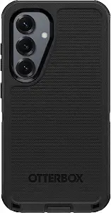 Otterbox Samsung Galaxy s25 And s24 Defender Series Case - Black (Ships In Polybag, Ideal For Business Customers)