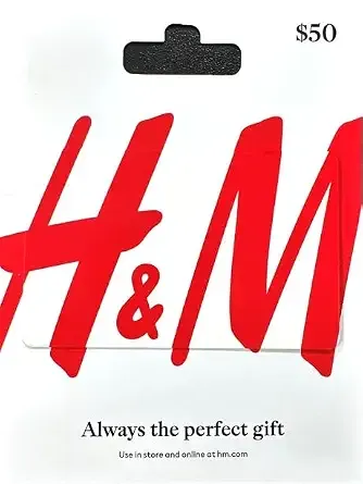 H&M Physical Gift Card