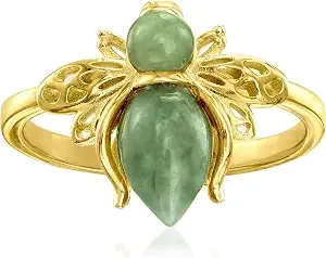 Ross-Simons Gem Bumblebee Ring In Silver