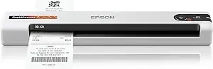 Epson Rapidreceipt Rr-60 Compact Mobile Document Scanner Receipt