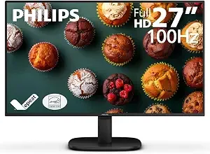 Philips 27b2n2100 27 Inch Fhd (1920 X 1080) 100hz Gaming Office Monitor, Energy Star Certified, Epeat Gold Certification, Hdmi & Vga, 4 Year Advance Replacement Warranty