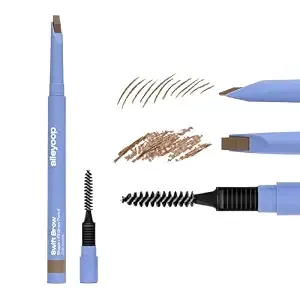 Alleyoop Swift Brow Shape + Fill Eyebrow Pencil, Sharpener, Soft Brown