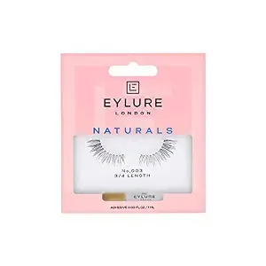 Eylure Naturals Accent No. 003 Reusable Eyelashes, Adhesive Included, 1 Pair