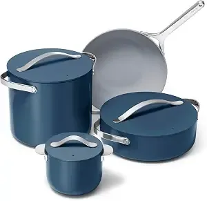 Caraway Specialty Cookware+ Collection 8-Pc Pot & Pan Set With Storage