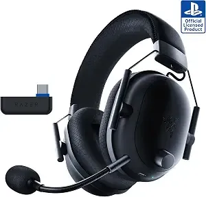 Razer Blackshark v2 Pro Wireless Playstation Gaming Headset, Black
