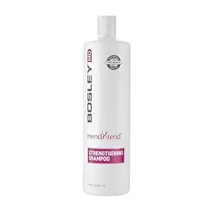 Bosleymd Mendxtend Strengthening Shampoo For Thinning Hair – Professional Salon Size, Sulfate-Free With Biotin & Dht Blockers – Thickening & Hair Growth Support For Men & Women 33.8 Fl Oz