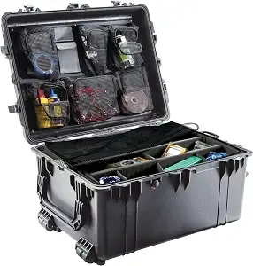 Pelican 1639 Lid Organizer (Black)