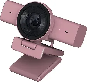Razer Kiyo v2 X Webcam For Streaming And Meetings, 1440p 60 Fps, Quartz