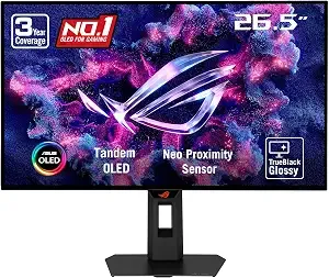 Asus Rog xg27aqwmg 27 Inch 1440p 280hz Tandem Oled G-Sync Gaming Monitor