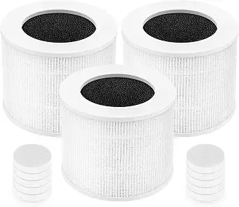 3-Pack Core Mini Replacement Filter For Levoit Core Mini-P Air Purifier