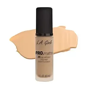 L.A. Girl Pro.Matte Foundation, Bisque glm672