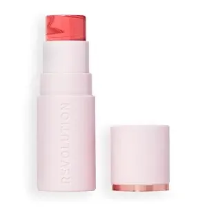 Revolution Skin Silk Marble Blush Stick, Rosy Cheeks