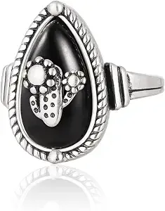 Montana West Wrangler Western Couture'S Bohemian Turquoise Cuff Ring For Women Cowgirl Size 7