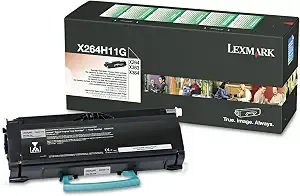 Lexmark International x264h11g High Yield Return Toner Cartridge (x264dn, x363dn, x364dn, x364dw)