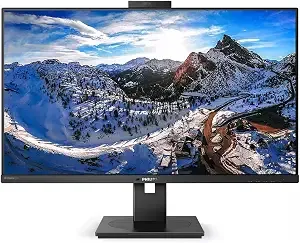 Philips 329p1h 32" Class Webcam 4k Uhd Lcd Monitor - 16:9 - Textured Black