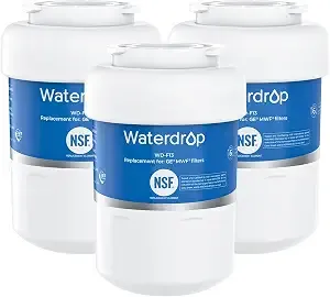 Waterdrop Wd-f13 Replacement For Ge® Mwf® Refrigerator Water Filter, 3 Pack
